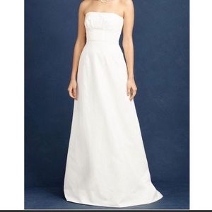 J. Crew Cotton Cady wedding dress size 10